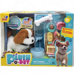 Цуценя інтерактивне, з коричневим вушкам