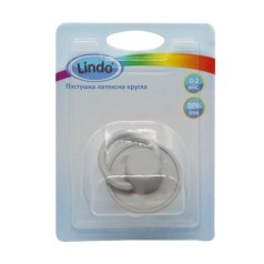 Пустушка латексна (0-2 місяців), сіра