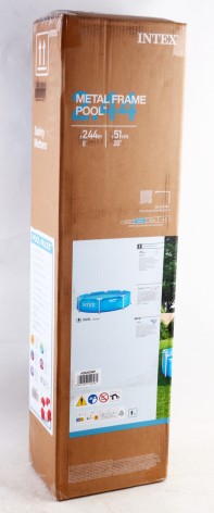 УЦЕНКА 10% Бассейн каркасный 244-51см, 1828л, в кор-це /1/