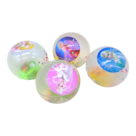 М'ячик-стрибунець Дісней , зі світлом, 6,5 см, мікс