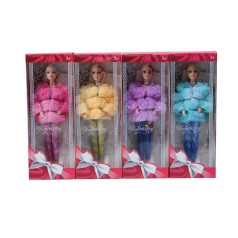 Лялька 4 види, в кор., мікс видів 