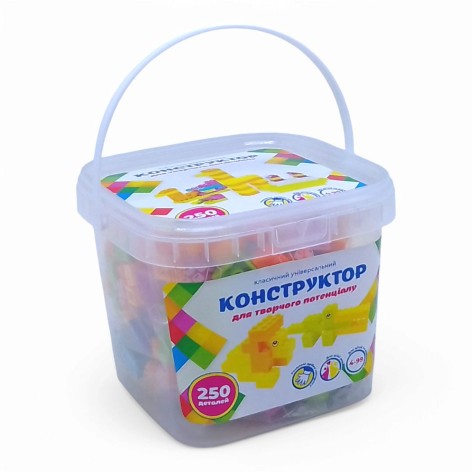 Конструктор универсальный, 250 деталей