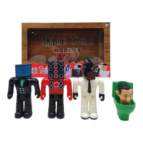 Набір героїв Skibidi Toilet ВИД 1