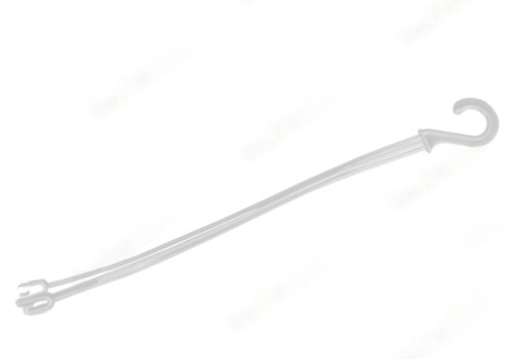 Подвеска для кашпо (универсальная) L-475мм (Белый) 5 шт. в уп. //