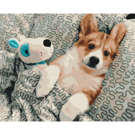 Картина по номерам: В сон с любимцем 40*50 BS51762