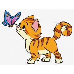 Набор для росписи по номерам для детей 