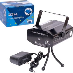 Лазерный проектор Mini Laser Stage Lighting МХ 2-2 ХХ-027