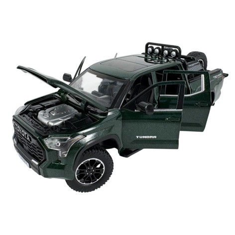 Автомодель TOYOTA TUNDRA (зелений, 1:24) KM08555