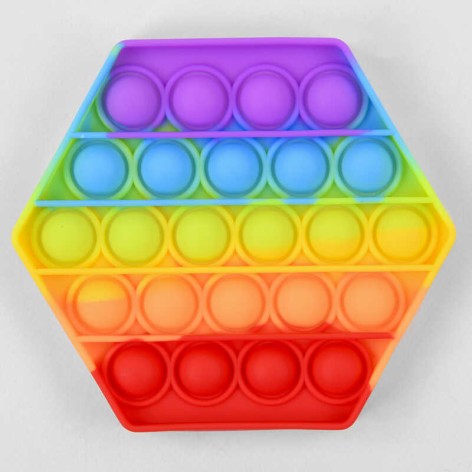 Антистресс игрушка Pop it (Поп ит) Simple Dimple (Симпл Димпл), 13 см, 24 пурырки