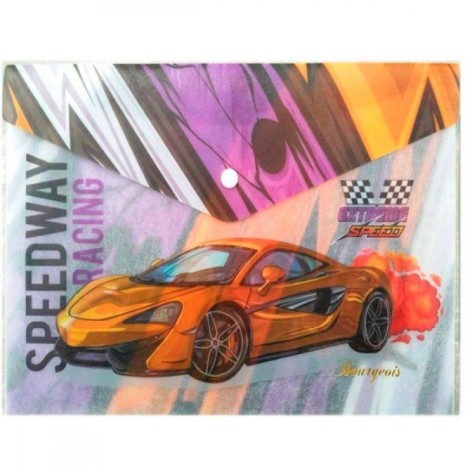 Папка-конверт на кнопці A4+,P0136