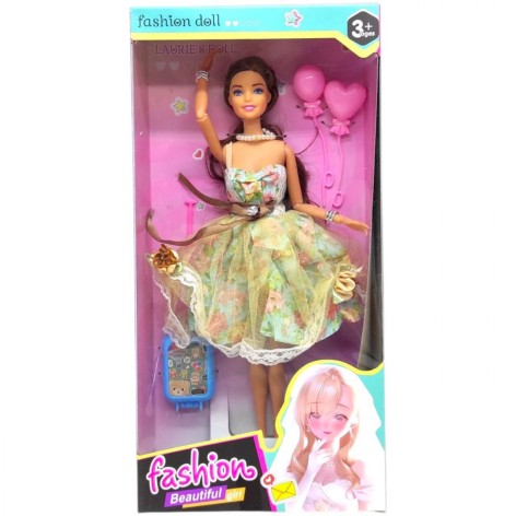 Кукла 30 см, шарнирные суставы, аксессуары, в коробке, (ВИД 2)