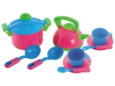 Іграшковий посуд 12 предметів у сітці