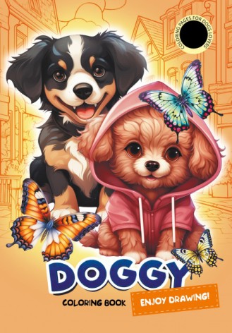 Розфарбовка, 80г, 210х297 мм, 8 арк., А4,Скоба диз.23331