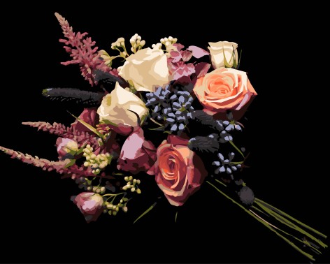 Картина по номерам Strateg 