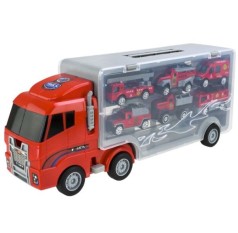 Трейлер із машинками 