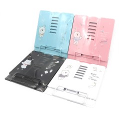 Подставка для книг метал. "Bear"  20,8*18,8см,mix