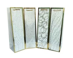 Подарунковий пакет високий картон 200 грм, МІКС 4 види, 12*35*8 6 шт. в уп. 