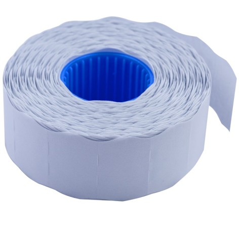 Ценник 26*16мм (1000шт, 16м), фигурный, внутренняя намотка, белый 10шт. в уп. 