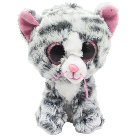 Глазастики 18 см киця сіра