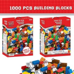 Набір для складання конструктора 1000 деталей, в кор. /36-2/