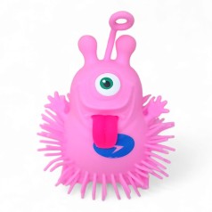 Игрушка-антистресс Монстрик, свет, розовый