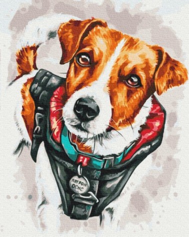 Картина за номерами: Патрон захисник ©Анна Кулик 40*50