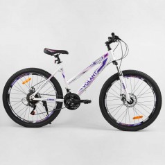 Велосипед Спортивный CORSO «VOLANT» 26" дюймов  рама металлическая, SunRun 21 скорость, собран на 75% /1/