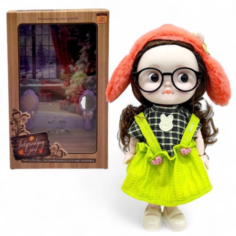 Кукла шарнирная "Interesting" в коробке 33х10х20,5 см