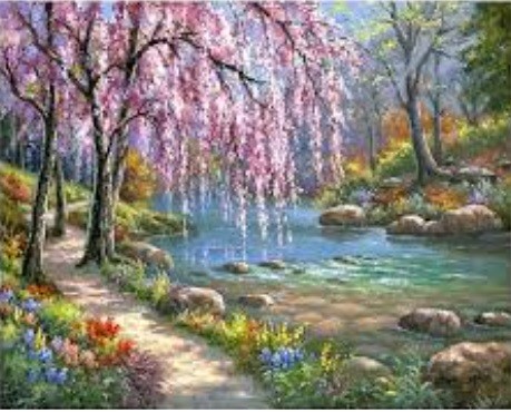 Алмазна мозаїка за номерами 30*40 