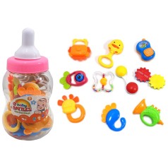 Набор погремушек в колбе 10шт K225P31 р.24*14*14см