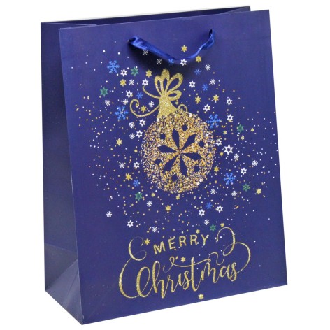 Пакет подарочный, новогодний 260 х 127 х 324 мм Шарик