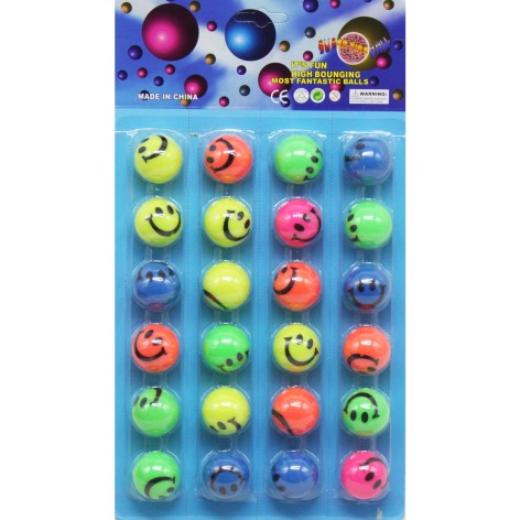 М'ячики стрибунці Смайли 32 мм