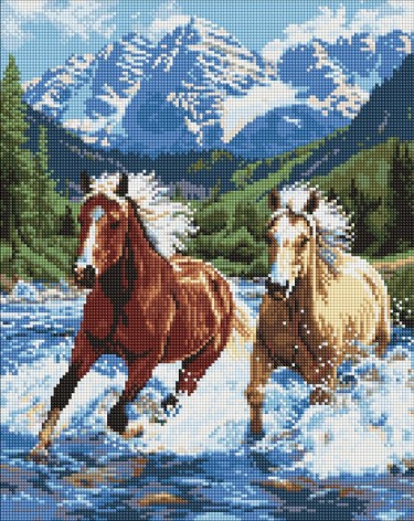 Алмазная мозаика на подрамнике 