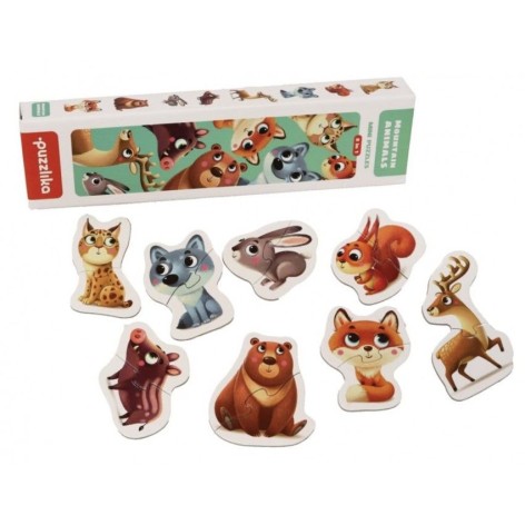 Пазли Гірські звірі Карпат, 16 штук