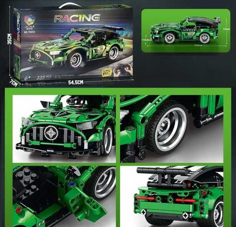 Конструктор на Р/К “Перегоновий автомобіль”, 335 деталей, пульт 2.4Ghz, в кор. 55*35*7см /18-2/