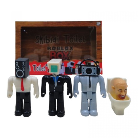 Набір героїв Skibidi Toilet ВИД 2