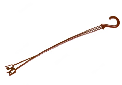 Подвеска для кашпо (универсальная) L-475мм (Коричневый) 5 шт. в уп. //