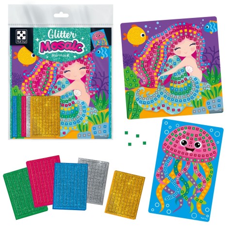 Набор для творчества Vladi Toys со сверкающей мозаикой 