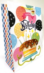 Подарунковий пакет 157грм, матова ламінація, 33x45x15см по 4шт в уп. //