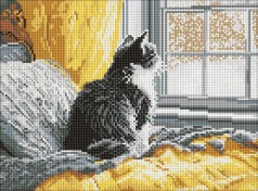 Алмазна мозаїка на підрамнику Ideyka 