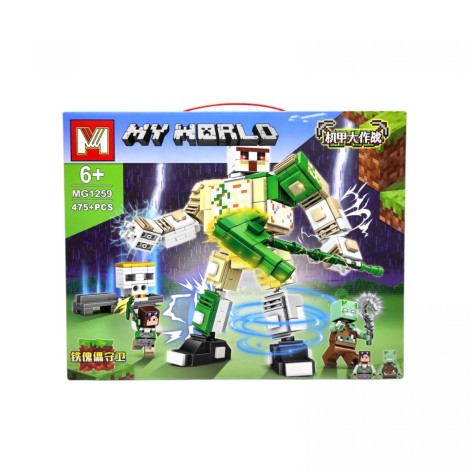 КОНСТРУКТОР MINECRAFT (475 ДЕТАЛЕЙ)