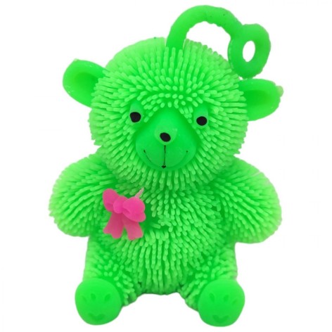 Антистресс-светянка "Мишка", зеленый