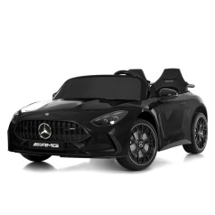 Машина M 6313EBLRS-2(24V) (1шт) р/к 2,4G, 4мотори200W, 1акум24V9AH, EVA, USB, SD, BLUETOOTH, MP3, шкіра, світло, музика, фарб.чорний