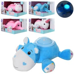 Нічник 20см, муз, світло, 5в(животні), на бат-ці, кор-ці, 21,5-13-16см 