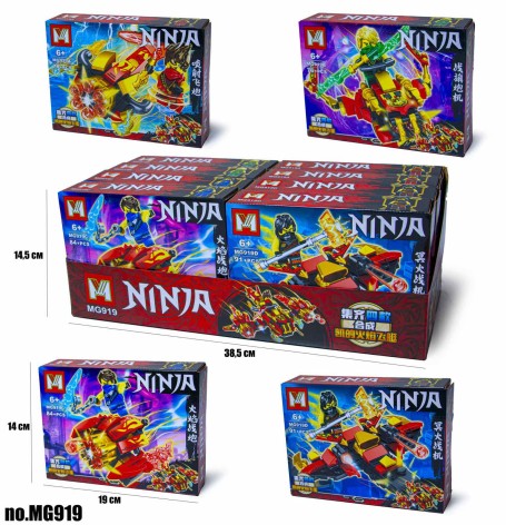 Конструктор NINJAGO 84 ДЕТ 