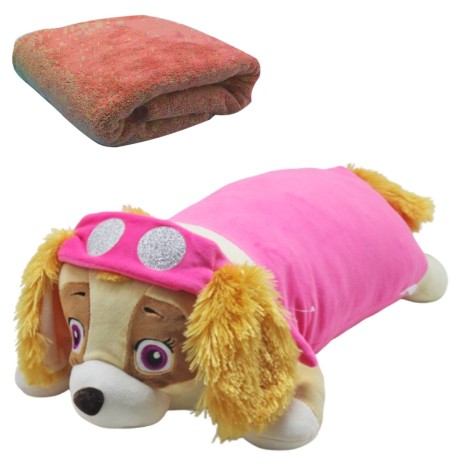 М'яка іграшка Скай із пледом