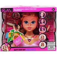 Кукла-Председатель для причесок розовая