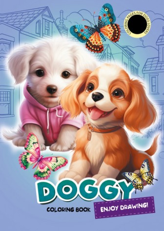 Розфарбовка, 80г, 210х297 мм, 8 арк., А4,Скоба диз.23332