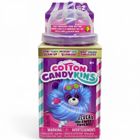 Мягкая игрушка-сюрприз Cotton Candykins W2 – Пушистый любимец (фиолетовый)
