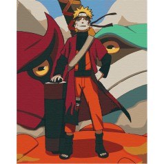 Картина по номерам "Узумаки Наруто"